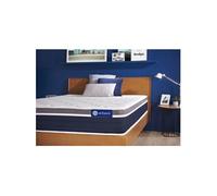 ACTIFLEX CONFORT Matelas Ressorts ensaches+memoire de forme 80x190 cm Maxi epaisseur 7zones de confort