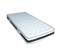 Matelas 80x190 Hauteur 18 cm - Soutien Très Ferme - Mousse 30 Kg/m3 HR Dernière Génération - Très Respirant Blanc