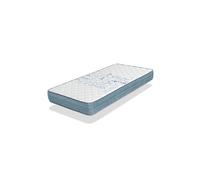 Matelas 80X190 LIT ENFANTS Epaisseur 18 CM KUNIO RESSORTS - Ressorts ensachés, Mousse à mémoire, Ergonomique et respirant, idéal pour les lits