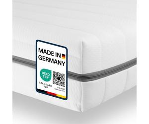 Matelas 80x190 - Matelas en mousse froide H3 H2, dureté réglable, matelas 7 zones respirant, hygiénique - Matelas confortable en mousse froide 80x190, Matelas orthopédique, Matelas ergonomique, Matela