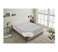 Matelas 80x200 - relax - à ressorts ensachés indépendants à 9 zones et mémoire de forme G