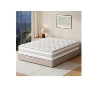 HOMAVO Matelas 80x200 Ressorts Ensachés, Matelas avec 7 Zones de Confort, Réversible H3/H4, Très Épais 25 cm, Matelas Mousse Mémoire Adaptative, Certifié OEKO-TEX