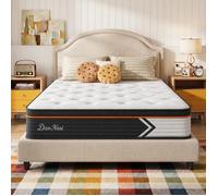 Matelas 90×190 cm, Très Ép 30 cm, Ressorts Ensachés Ferme H3, Confort Dos & Soutien Optimal, OEKO-Tex
