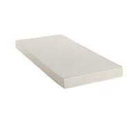 Matelas mousse pour lit gigogne - DREAMEA - 90x190 cm - Equilibré - Mousse polyuréthane - Blanc