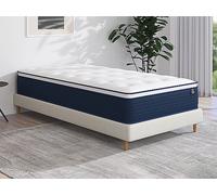 Matelas ressorts ensachés et surmatelas intégré ALTIER - DREAMEA - 90x190 cm - Très ferme - epaisseur 24 cm