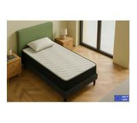 DAGOSTINO HOME BOUTIQUE COLLECTION Matelas Mousse 90x190 California - Ferme - Réversible - Côté Été/Hiver - H30 Cm