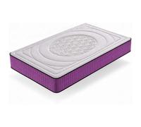 Matelas 90x190 Accueil mémoire de forme "Life Flower" - Ferme - Réversible - H30 Cm