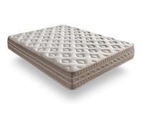 Matelas 90x190 Bio Thermal Cashmere, mousse multizone 30 cm, 7 zones, accueil moelleux, certifié Oeko-Tex