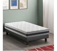 Matelas 90x190 cm COZY RELAX - Confort universel pour tous - Double face enveloppante Mémoire de forme et ferme HD - epaisseur 21