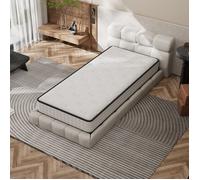 Matelas 90x190 cm, Epaisseur 16 cm, Mousse mémoire de forme,Hypoallergénique ,Mi-ferme,TUNCCO®