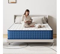 Matelas 90x190 cm - Epaisseur 28 cm - TUNCCO Mousse mémoire de forme -H3 Moyenne Ferme- 7 Zones de Confort - Deux Faces