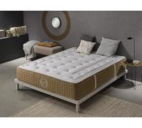 Matelas 90x190 cm Hybride BLISS COMFORT - Épaisseur epaisseur 30 cm - 11 Zones Confort - Mousse H.R. viscoélastique & Ressorts