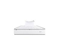 Matelas 90x190 cm, Iris, 20 cm, mémoire de forme, ferme, face été/hiver + 1 oreiller