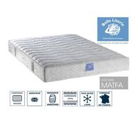 Matelas 90x190 cm Ressorts ensachés - Soutien ferme - Indépendance de couchage - BELLE LITERIE Passion - Ép epaisseur 22 cm -