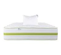 Matelas 90x190 cm, Rêverie, 30 cm, mémoire de forme, ferme, face été/hiver + 1 oreiller G