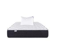 Matelas 90x190 cm,Sérénité,Ressorts Ensachés,Mousse Haute Densité,ergonomique,Soutien très ferme + Oreiller