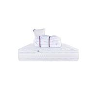 Matelas 90x190 cm, Thermotec, 24 cm, mémoire de forme, ferme, face été/hiver + 1 oreiller + couette