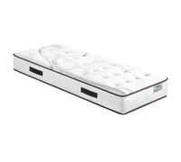Matelas 90x190 - EBAC LITERIE - Moorea - Mousse - Hauteur 25 cm - Soutien ferme