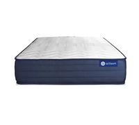 Actisom Matelas Actilatex LIFE 90x190 Latex et Mémoire de forme 5 zones de confort 22 cm Très ferme