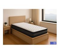 Matelas 90x190 Mousse HR ""Luxe Confort"" Extra Ferme | Double Face (Été/Hiver) | Soutien Équilibré, Parfait et Tonique | H20cm