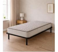 Matelas 90x190 - SUPER DELUXE - 23 cm - Ferme - Mousse polyester - Anti-acarien, hypoallergénique