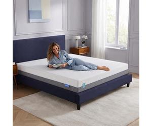 Matelas 90x200 cm CHICASA - Mémoire de Forme - 21 cm - Anti-transfert de mouvement - Durable, Réversible, Housse Amovible