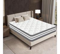 Matelas 90x200 cm, Épais 30cm, Matelas Hybride en Mousse à mémoire de Forme à, 8 Zones Soutien Parfait Ergonomique, Haute Resilience Ultra Respirante, Durable YIDATONG Matelas de luxe: Plongez dans l'