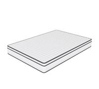 Matelas 90x200 cm - Épaisseur 25 cm - Ressorts ensachés - 7 zones de confort - Tissu 3D respirant