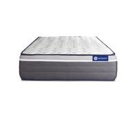 ACTISOM Matelas 90x200 Latex+Memoire de forme Maxi epaisseur 7zones de confort