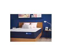 ACTISOM Matelas 90x200 Ressorts ensaches et Memoire de forme 5zones de confort