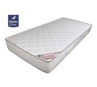 Matelas 90x200 Hauteur 18 Cm Mousse Haute Résilence HR 30 Kg/m3 - Soutien Ferme Longue Durée + Protège Matelas OFFERT Doux 90 200 Nuits d'Or G
