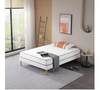 Matelas 90x200 Hauteur 18 cm Mousse HR 30 kg/m3 - Soutien Ferme Pour Un Confort Durable - MATELAS DOUX REVE