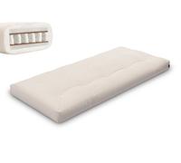 Matelas 90x200 naturel - Futon Hybrid Pocket H4 - Pascall Ecru