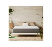 HOMAVO Matelas 90x200 Ressorts Ensachés, Matelas Ferme H3, Soutien Ergonomique 7 Zones, 22 cm, Hypoallergénique & Anti-Acariens