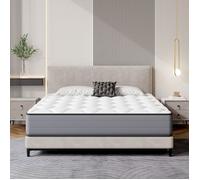 Matelas à mémoire de Forme et Ressorts,Matelas,90 x 190 cm,epaisseur 20cm,Respirant,Confort Ultra Moelleux,Soutien à Haut Rebond