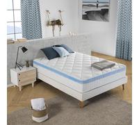 Matelas à mémoire de forme GEL ACTIVE 140X190 Blanc