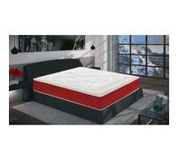 matelas à mémoire de forme, hauteur 25 cm, 5 cm de mousse à mémoire de forme, 11 zones de confort 140 x 190 cm