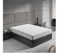 Matelas Paris 140X190 à mémoire de forme | 18 cm Épaisseur | 2 cm de mousse à mémoire de forme de 65 kg/m3 | Foam AirSistem | Extrêmement durable | Certification ISO 9001®