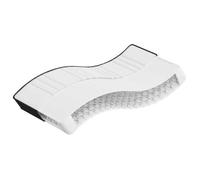 Matelas à ressorts Bonnell pour enfants - vidaXL - 80x160 cm - Blanc - Dureté moyenne - Respirant - Doux pour la peau