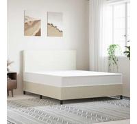 Matelas à ressorts ensachés 160 x 200 cm Moyen Rigide Super King | Soutien individuel, 7 zones de repos, respirant, bruit, housse amovible, lavable à 40 °C, livré dans une boîte