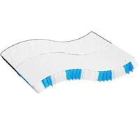 Matelas à ressorts ensachés de milieu de gamme, dimensions 180x200 cm, avec housse lavable, respirant, ergonomique, offrant un soutien zonal, idéal pour les chambres à coucher, les chambres d'enfants
