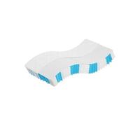 vidaXL Matelas à ressorts ensachés dureté moyenne 90x200 cm 372838 G