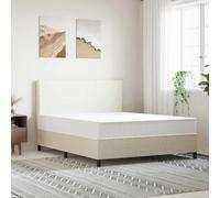 Matelas à Ressorts Ensachés Dureté Moyenne Simple Chambre 100x200 cm vidaXL