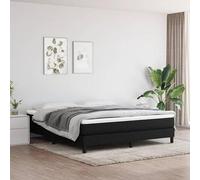 Matelas à ressorts ensachés, matelas, sommier à ressorts, matelas pour lit, matelas à ressorts, noir, 180x200x20 cm, tissu