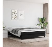 Matelas à ressorts ensachés, matelas, sommier à ressorts, matelas pour lit, matelas à ressorts, noir, 180x200x20 cm, tissu