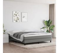 Matelas à ressorts ensachés, matelas, sommiers à ressorts, matelas pour lit, matelas à ressorts, couleur gris foncé, dimensions 180x200x20 cm, tissu