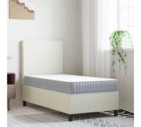 vidaXL Matelas à ressorts ensachés 160x200 cm – accueil ferme, soutien moelleux 19 cm, 5 zones