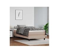 vidaXL Matelas à ressorts ensachés pour enfants 80x160 cm similicuir