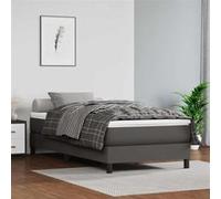 vidaXL Matelas à ressorts ensachés pour enfants 80x160 cm similicuir