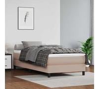 vidaXL Matelas à ressorts ensachés pour enfants 80x160 cm similicuir